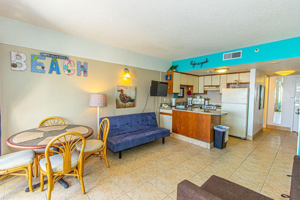 Ocean Front Studio With Amazing Views Palace 1801 Sleeps 5 Guests * Myrtle Beach