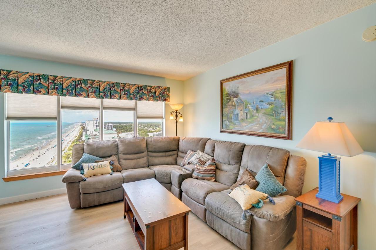 Oceanfront Myrtle Vacation With Views!