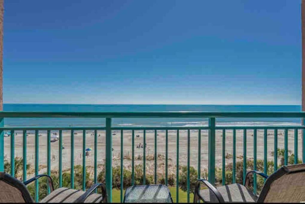 Soul Sanctuary-direct Oceanfront-million Dollars View-king Bed-free Parking-self Check-in Apartment Myrtle Beach