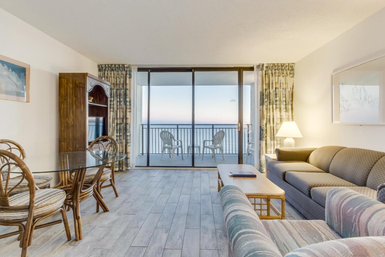 Scenic Views From The Balcony At Ocean Forest Plaza Apartment Myrtle Beach