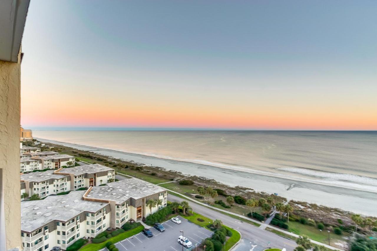 Scenic Views From The Balcony At Ocean Forest Plaza Apartment