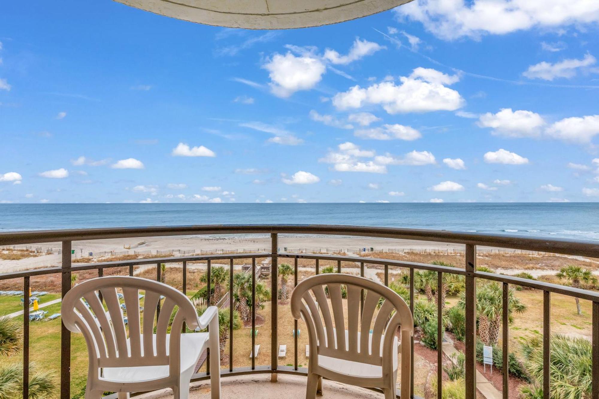 Oceanfront Private Balcony At Meridian Plaza Apartment Myrtle Beach