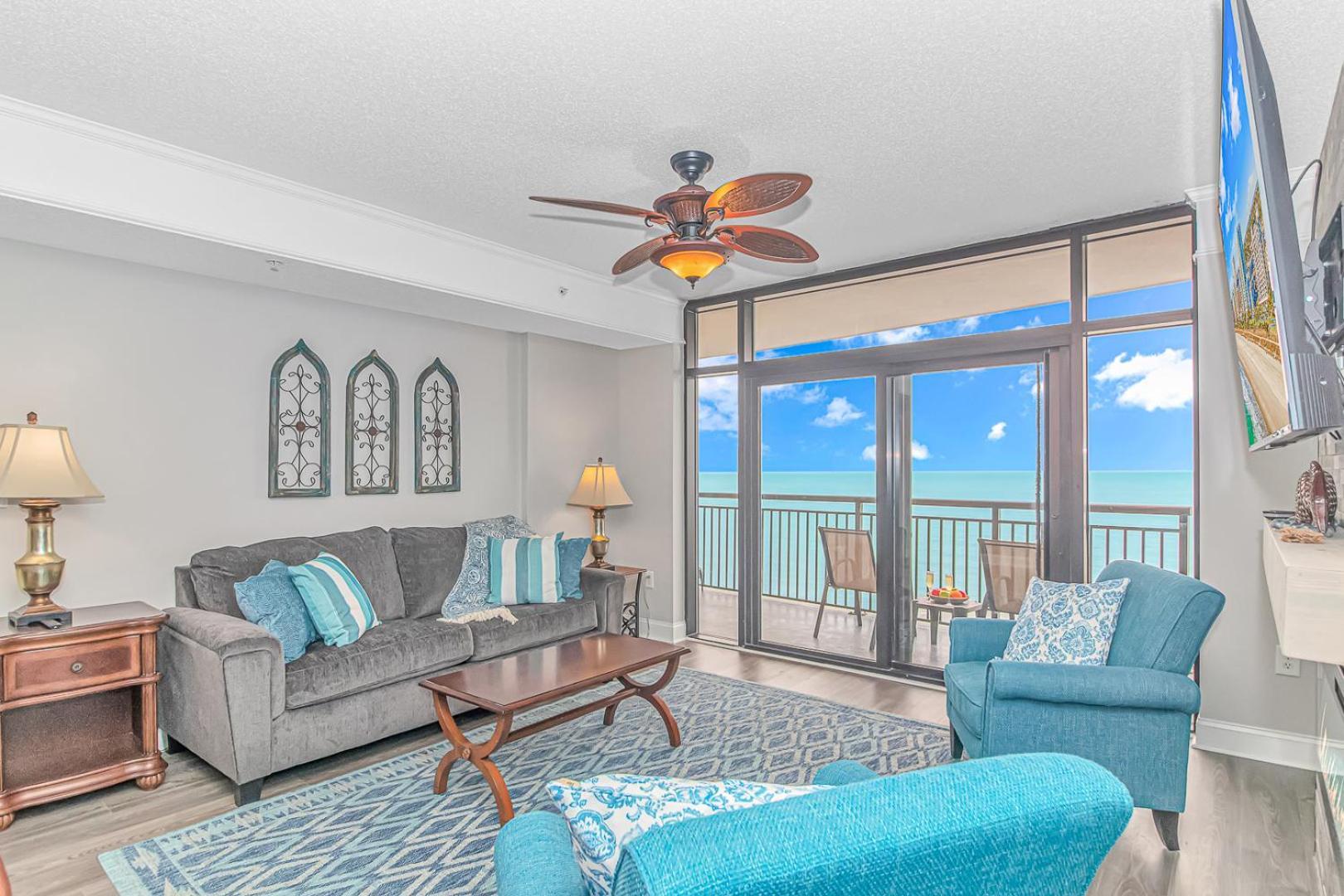 Stunning Double Balcony- Oceanfront 2 Bedroom, 2 Bath- Anderson Ocean Club 905 Holiday home