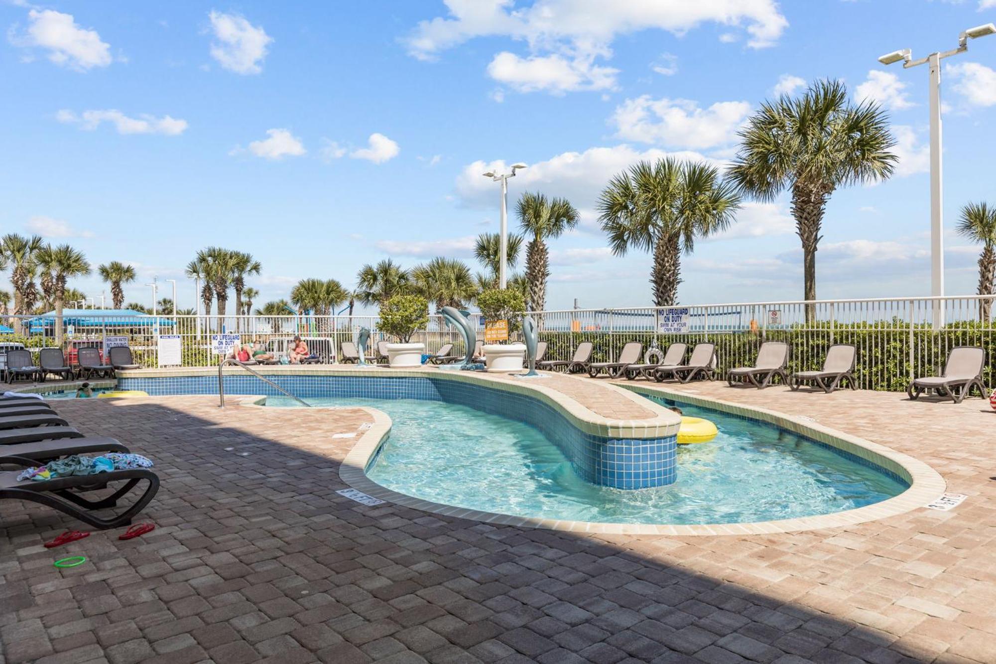 Apartment Dunes Village/king Bedoceanfront 2b/2b/waterpark *