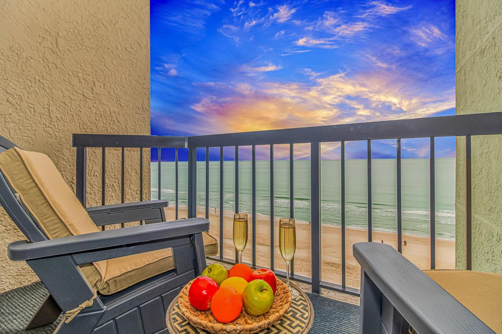 Ocean Front Queen With Panoramic Views! - Compass Cove Unit 964