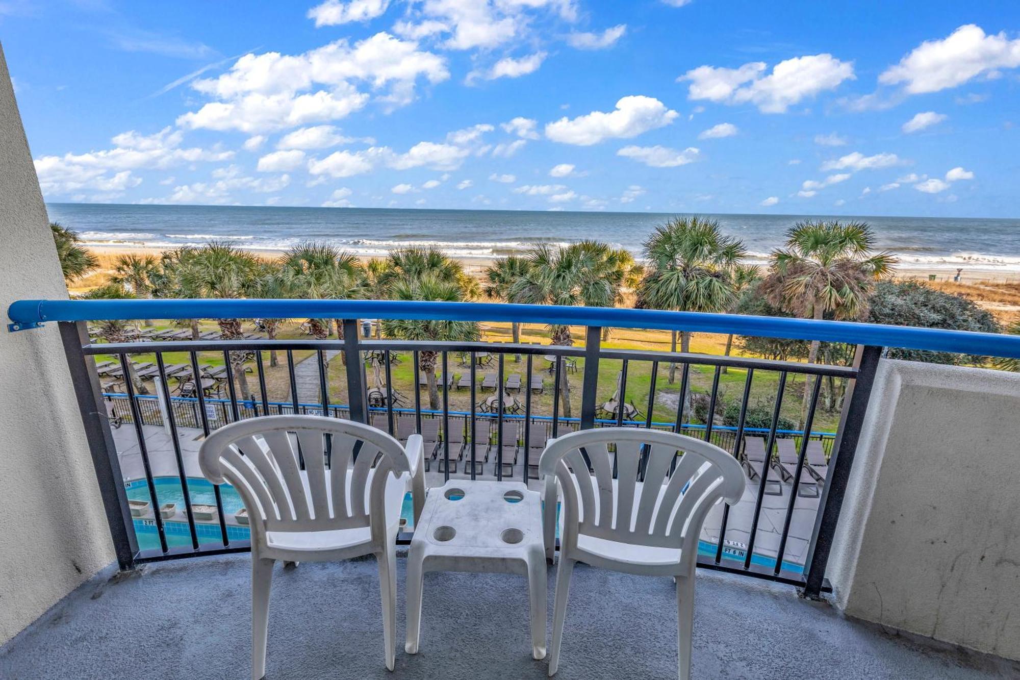 Oceanfront Boardwalk W Private Balcony And Beach Apartment Myrtle Beach