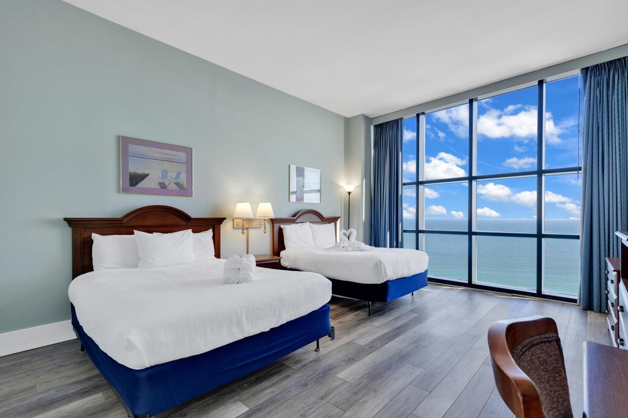 Scenic Views From The Balcony At Ocean Forest Plaza Apartment *