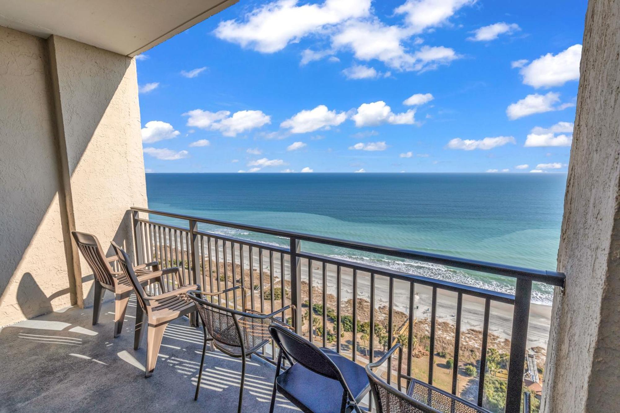 Apartment Scenic Views From The Balcony At Ocean Forest Plaza Myrtle Beach
