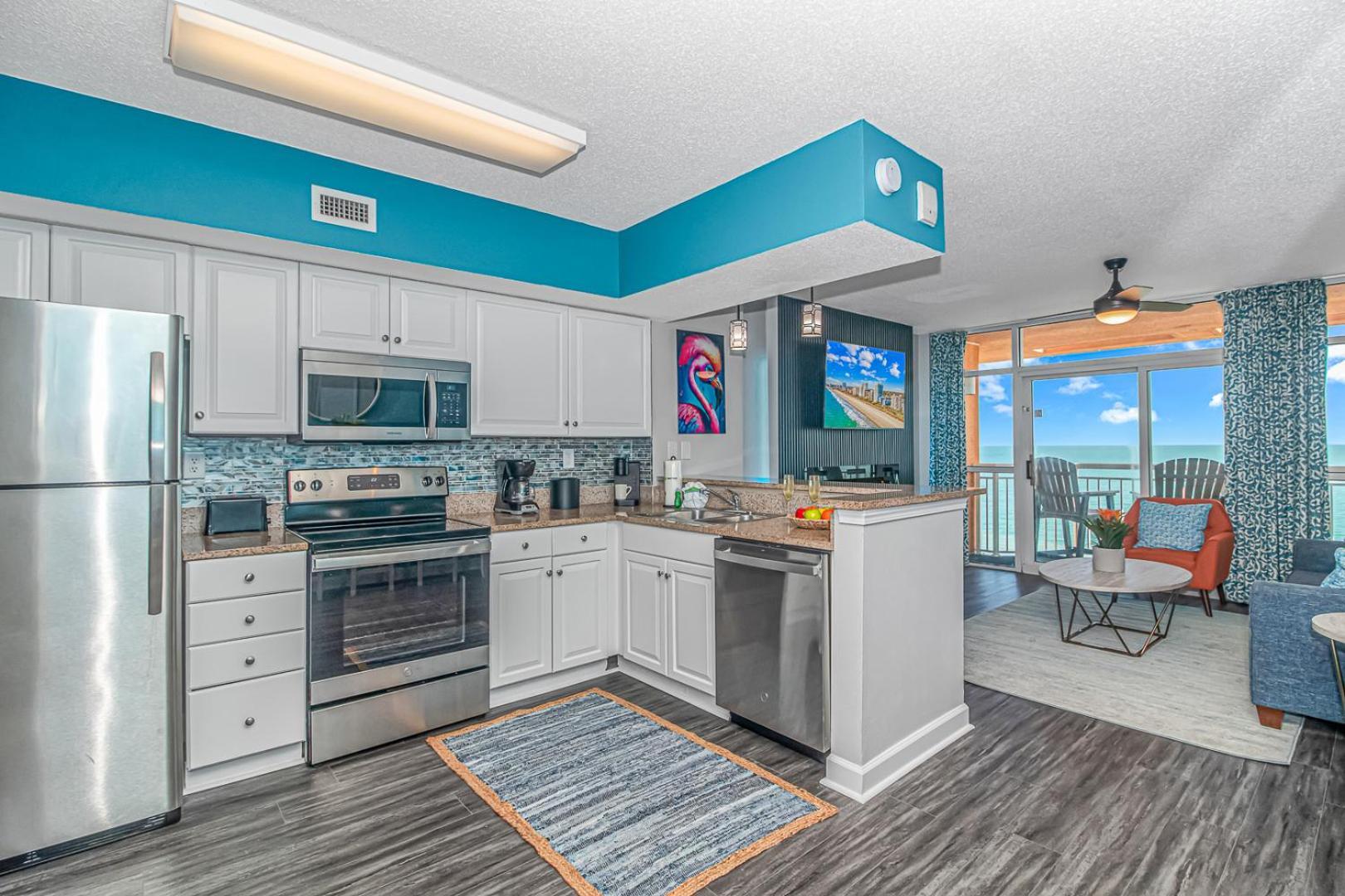 Luxury Penthouse Suite! Led Fireplace-completely Remodeled! Indoor Waterpark! Dunes Village 1405