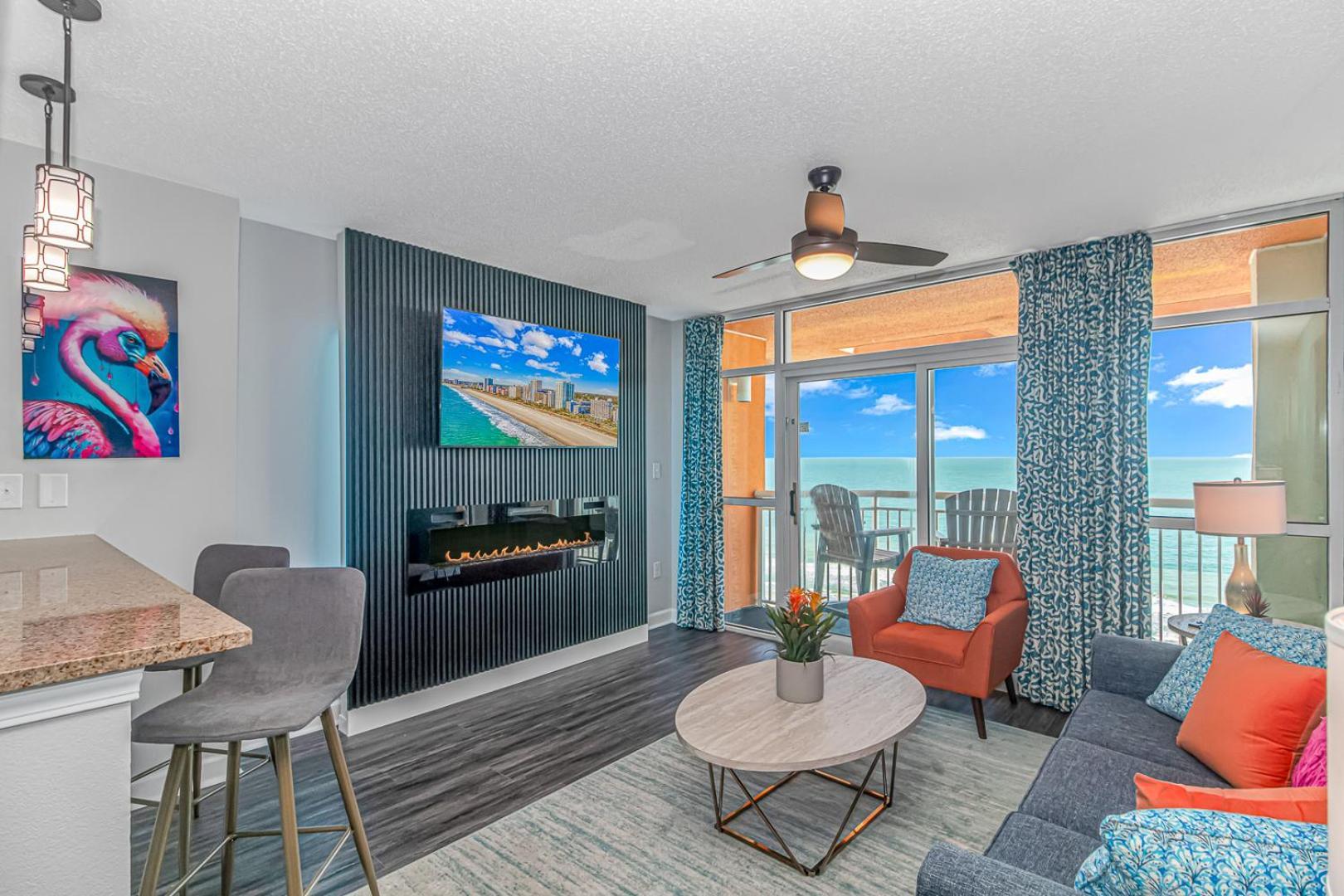 Holiday home Luxury Penthouse Suite! Led Fireplace-completely Remodeled! Indoor Waterpark! Dunes Village 1405 *