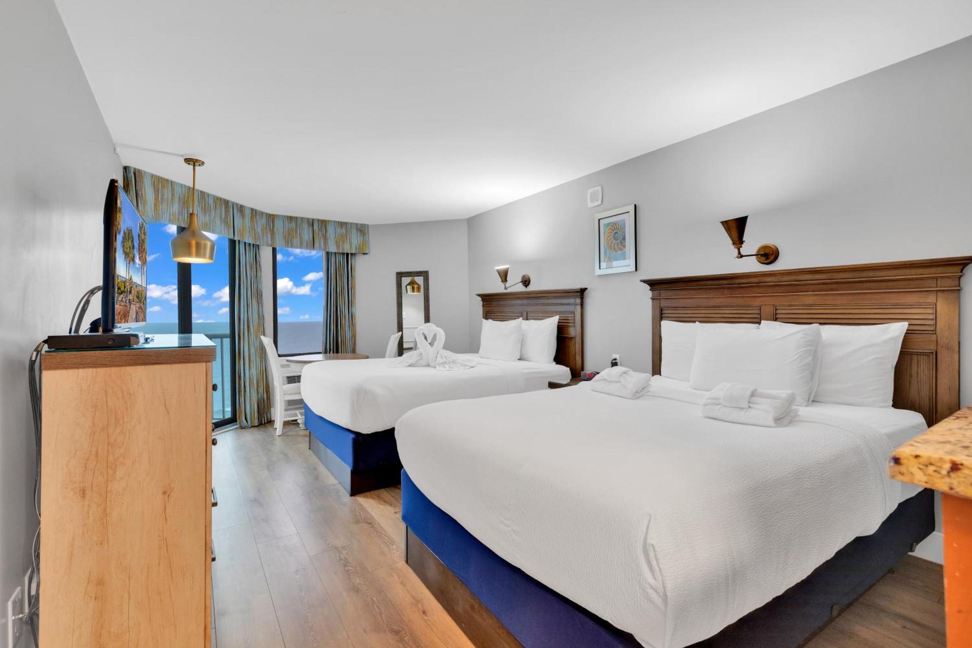 Hosteeva Oceanfront Studio W Pool, Oceanfront Fire Pit And More * Myrtle Beach