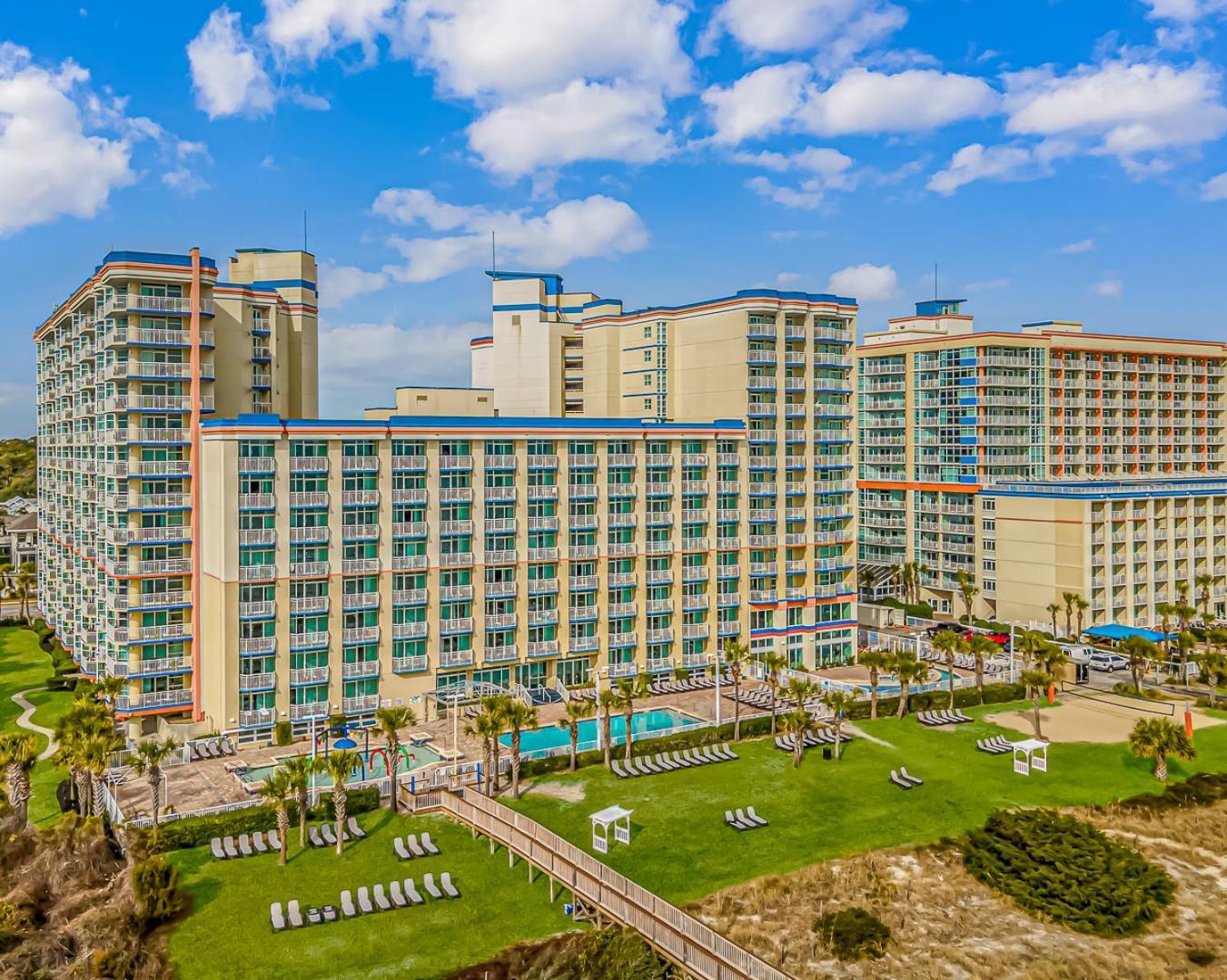 Oceanfront With Massive Indoor Waterpark! Water Slides And More! Dunes Village 347 Holiday home Myrtle Beach