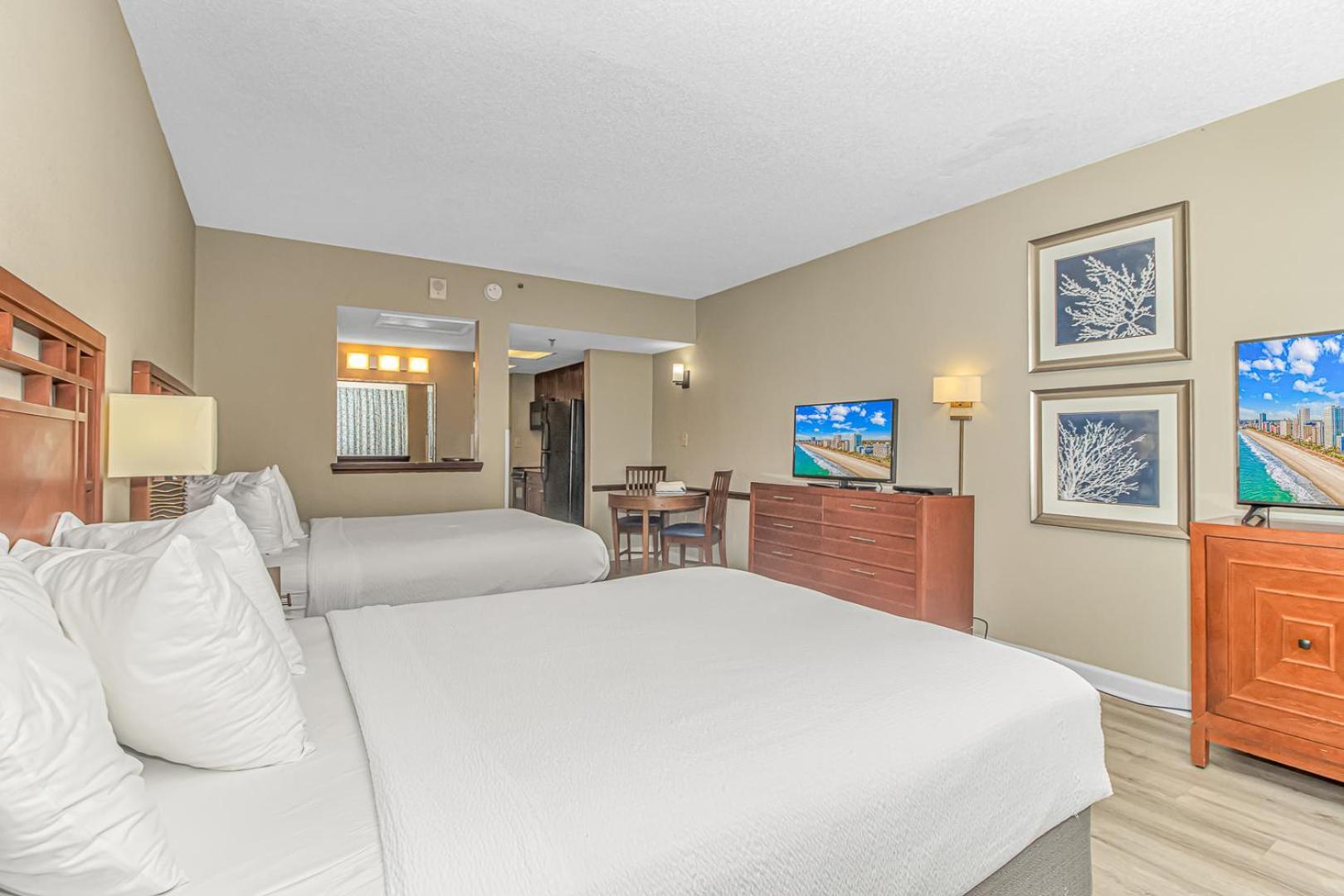 Oceanfront With Massive Indoor Waterpark! Water Slides And More! Dunes Village 347 Myrtle Beach