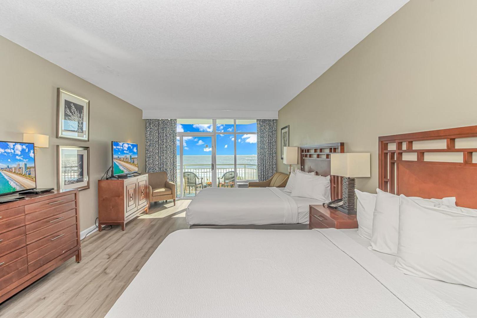 Oceanfront With Massive Indoor Waterpark! Water Slides And More! Dunes Village 347