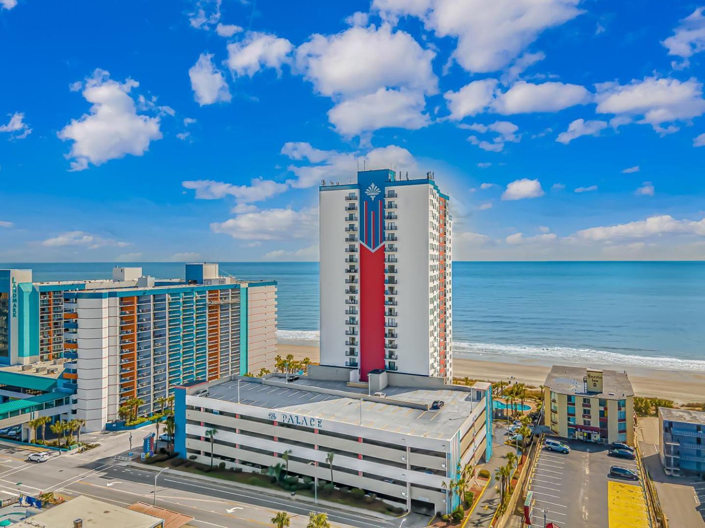 Stunning Ocean View 2 Bedroom Condo- Nicely Updated & Sleeps 6! Palace Unit 408 Holiday home Myrtle Beach