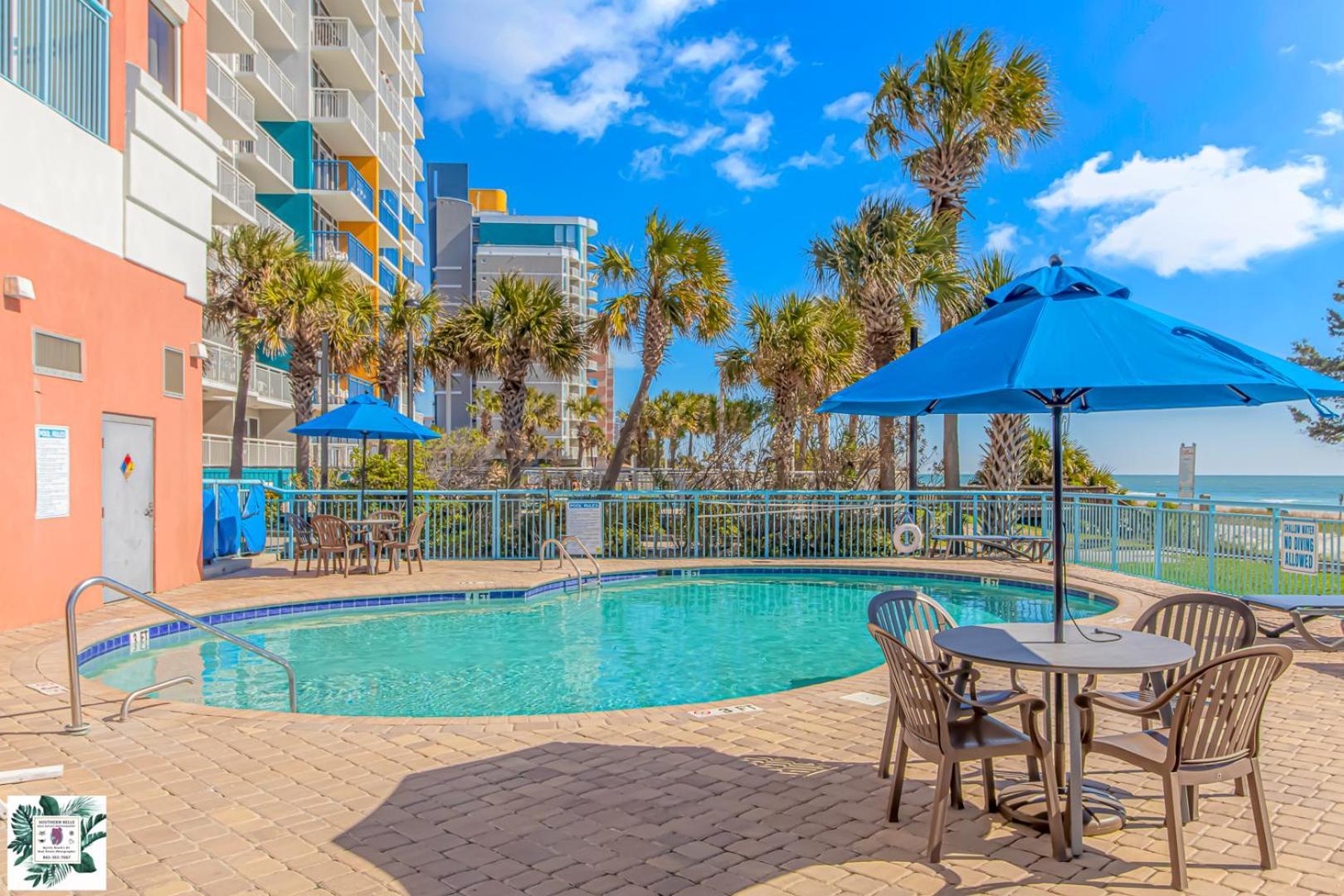 Immaculate! Beautifully Renovated Oceanfront 1 Bedroom - Sleeps 6! - Roxanne Towers Unit 804 * Myrtle Beach