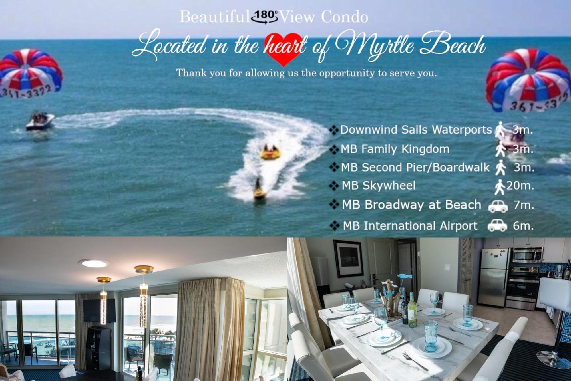 107 S Ocean Blvd, 0308 - Ocean Front Sleeps 6 Holiday home Myrtle Beach
