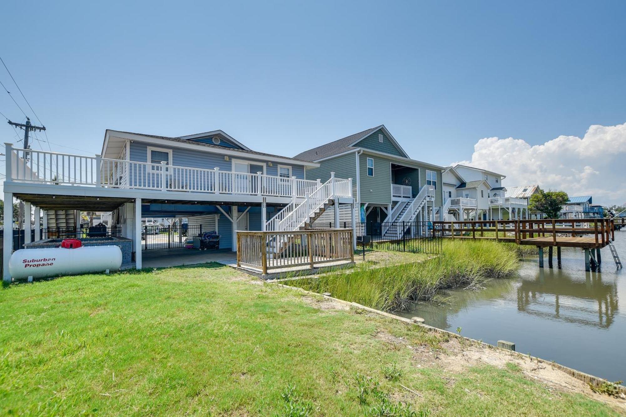 Waterfront North Myrtle With Pool And Deck