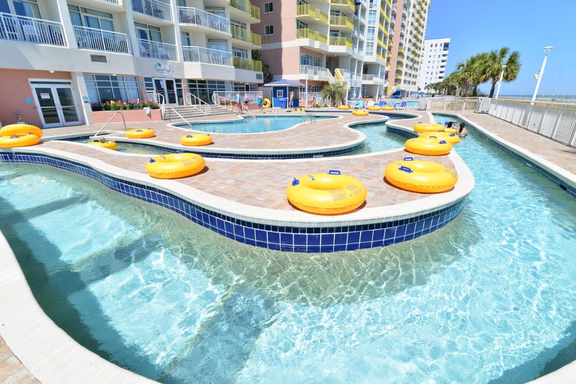 Oceanfront Location Modern Lazy River Huge Pool Oasis * Myrtle Beach
