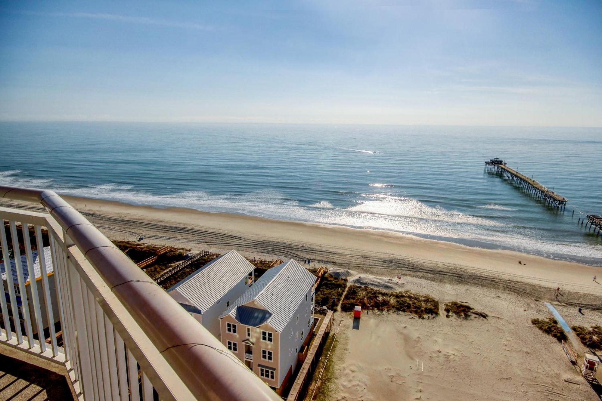 Oceanfront 1834 At Cherry Grove Pier Apartment *