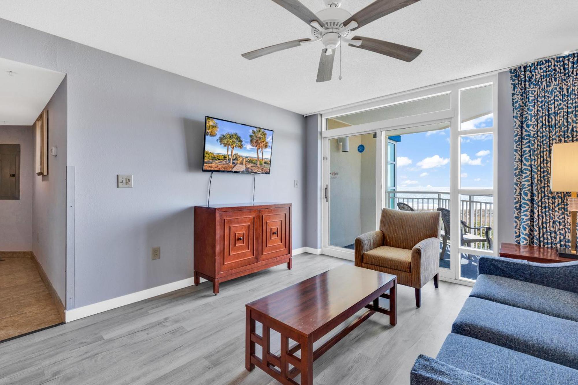 Sun-filled Beachfront 2br At Dunes Village * Myrtle Beach