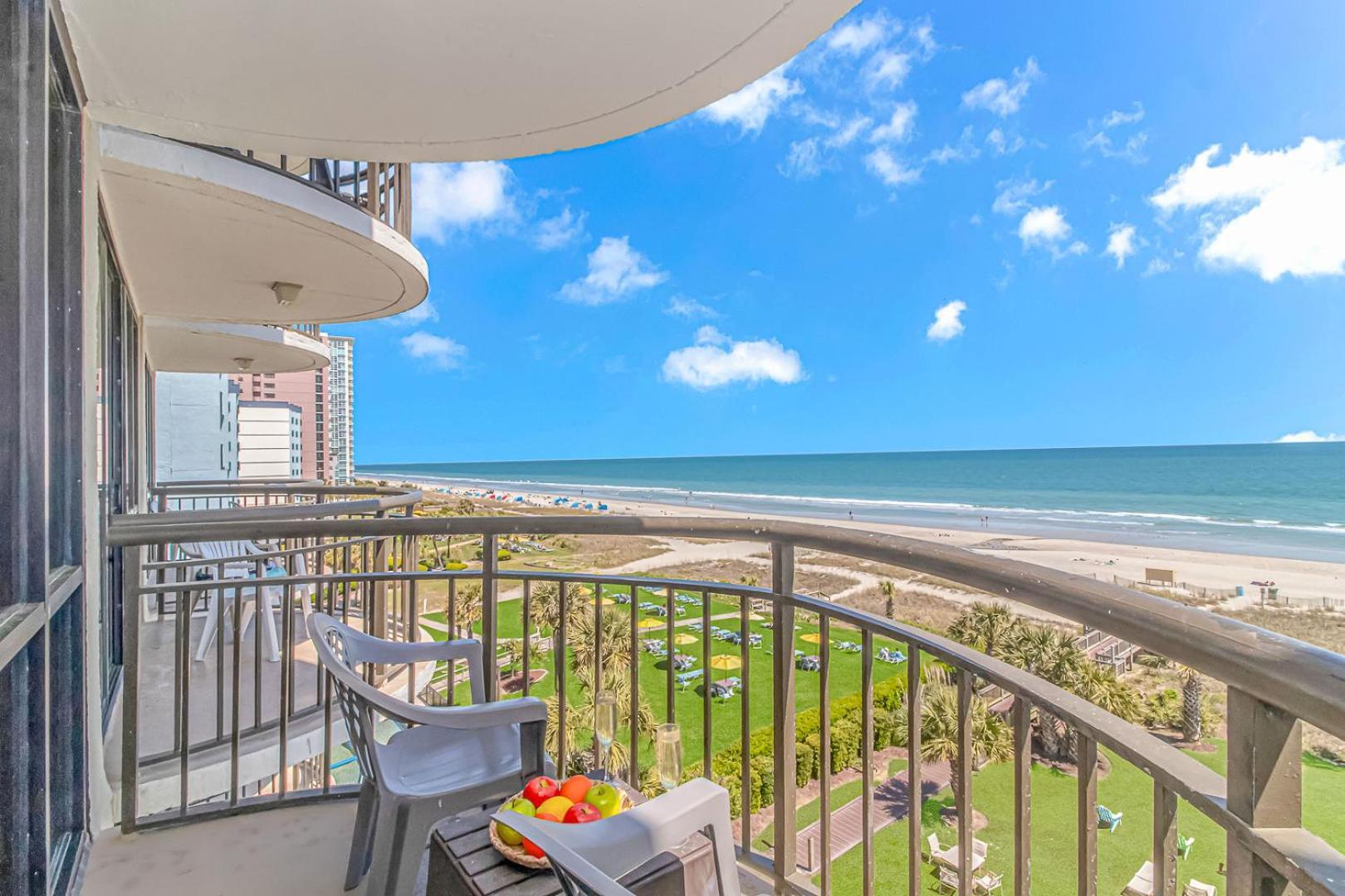 5th Floor Direct Oceanfront Double Sleeps 6 Meridian Plaza 503 * Myrtle Beach