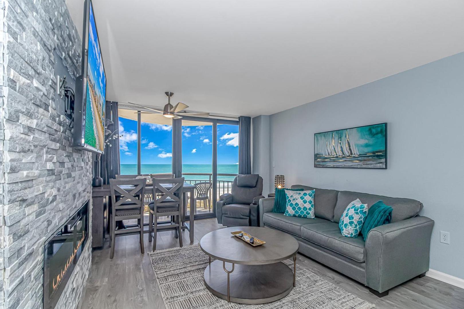 5th Floor Direct Oceanfront Double Sleeps 6 Meridian Plaza 503 Myrtle Beach