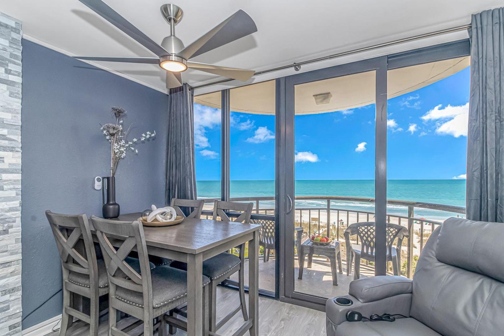 5th Floor Direct Oceanfront Double Sleeps 6 Meridian Plaza 503 * Myrtle Beach