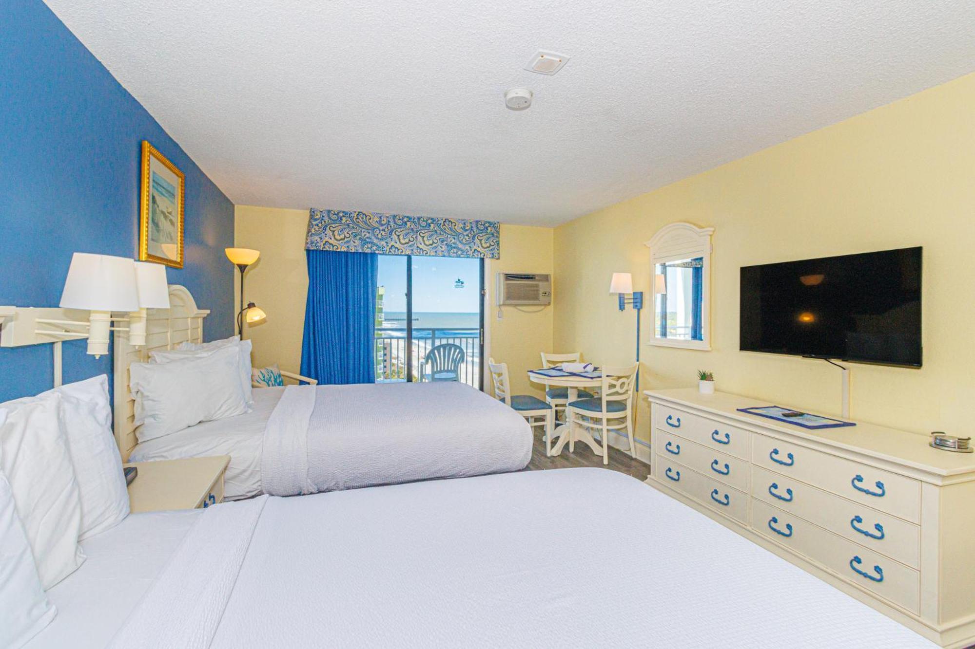 Recently Updated Double Queen Suite-ocean Views! Sea Mist 51308 Myrtle Beach
