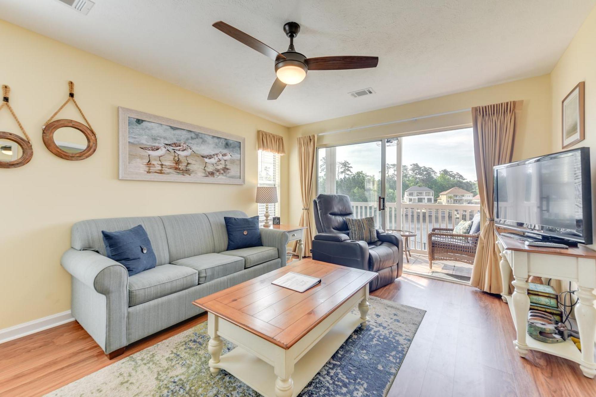Myrtle With Pool Access 5 Mi To Beach! *