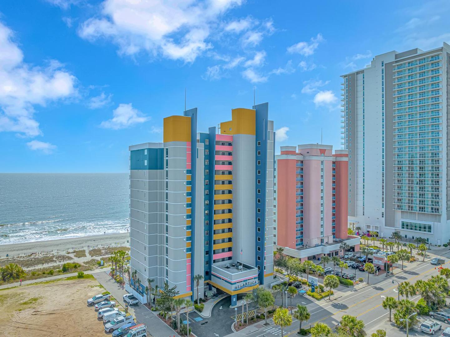 Beautifully Decorated Direct Oceanfront 1 Bedroom 1 Ba Atlantica 1003 Holiday home Myrtle Beach