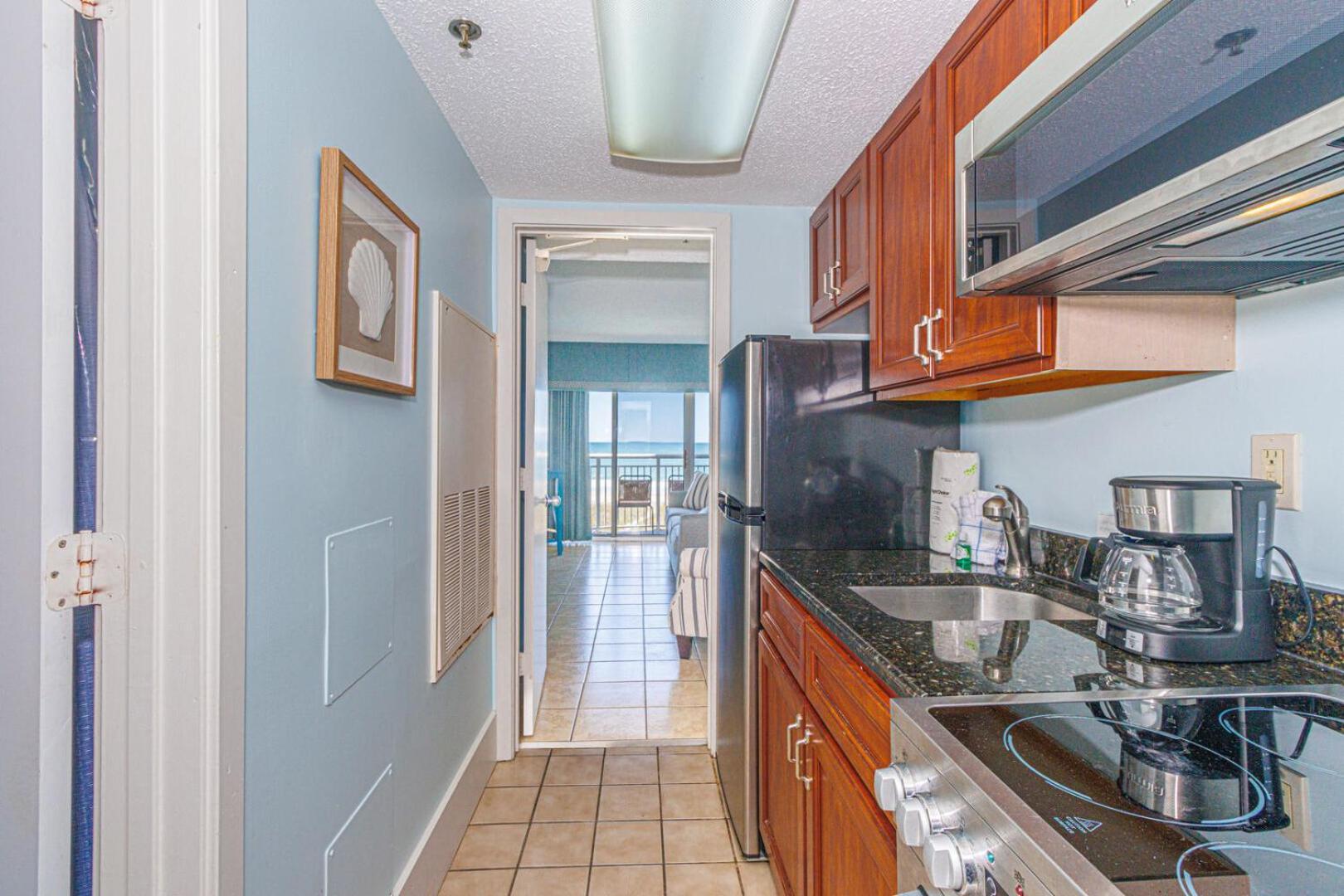 Beautiful Condo! Direct Oceanfront - 1 Bedroom, 1 Bath - Atlantica 200 Myrtle Beach