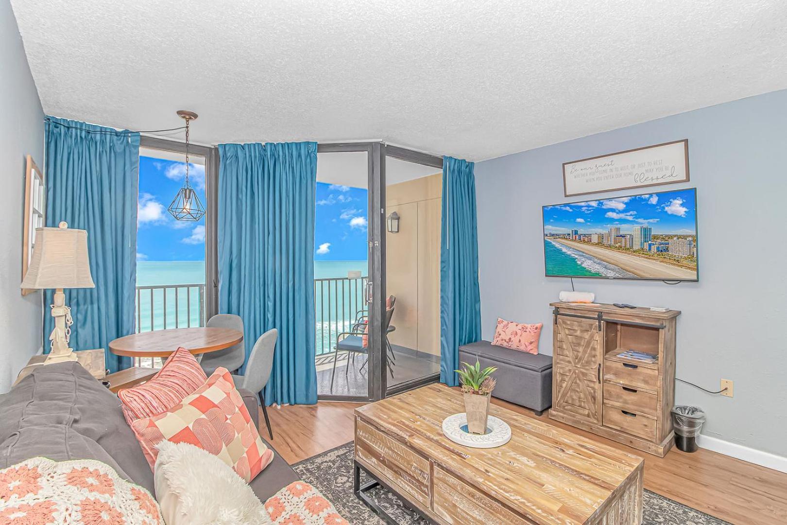 Oceanfront 1-bedroom With Stunning Views! Dunes 2926 - Sleeps 6! Myrtle Beach