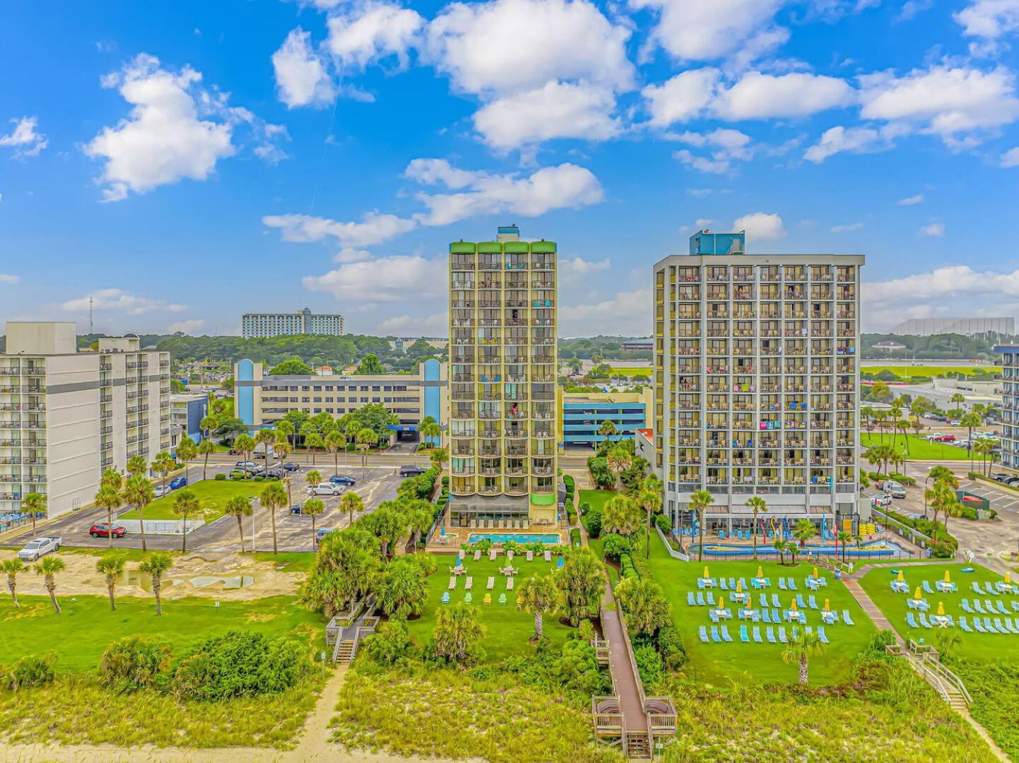 Ocean View Double Suite! Sleeps 4 Meridian Plaza 705 Chalet Myrtle Beach