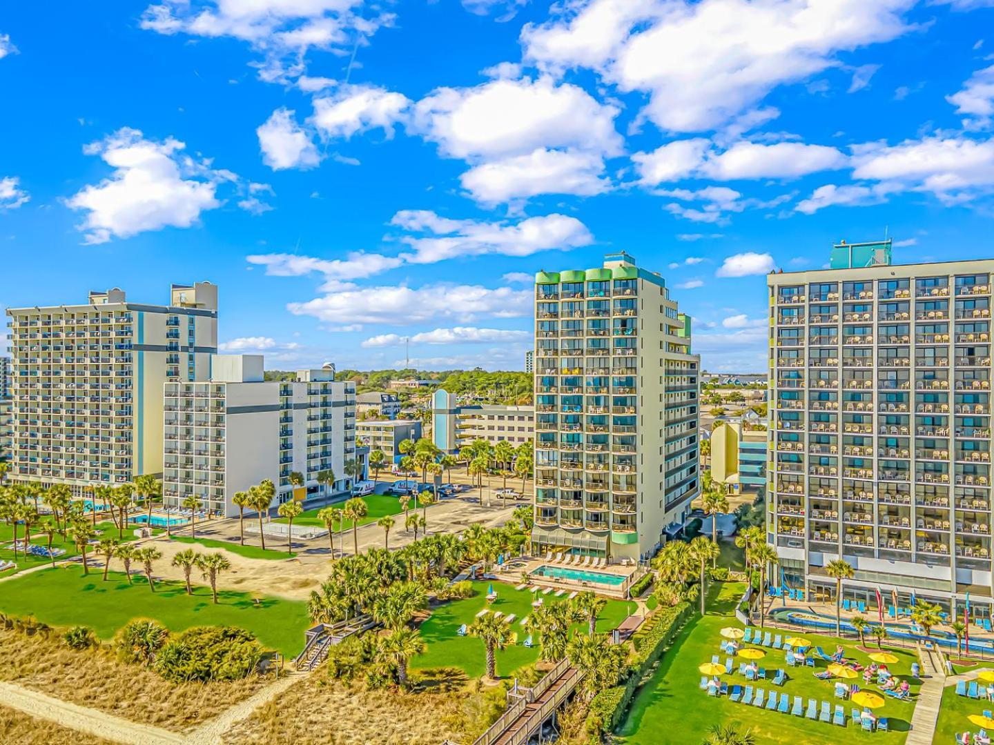 Ocean View Double Suite! Sleeps 4 Meridian Plaza 705 Myrtle Beach