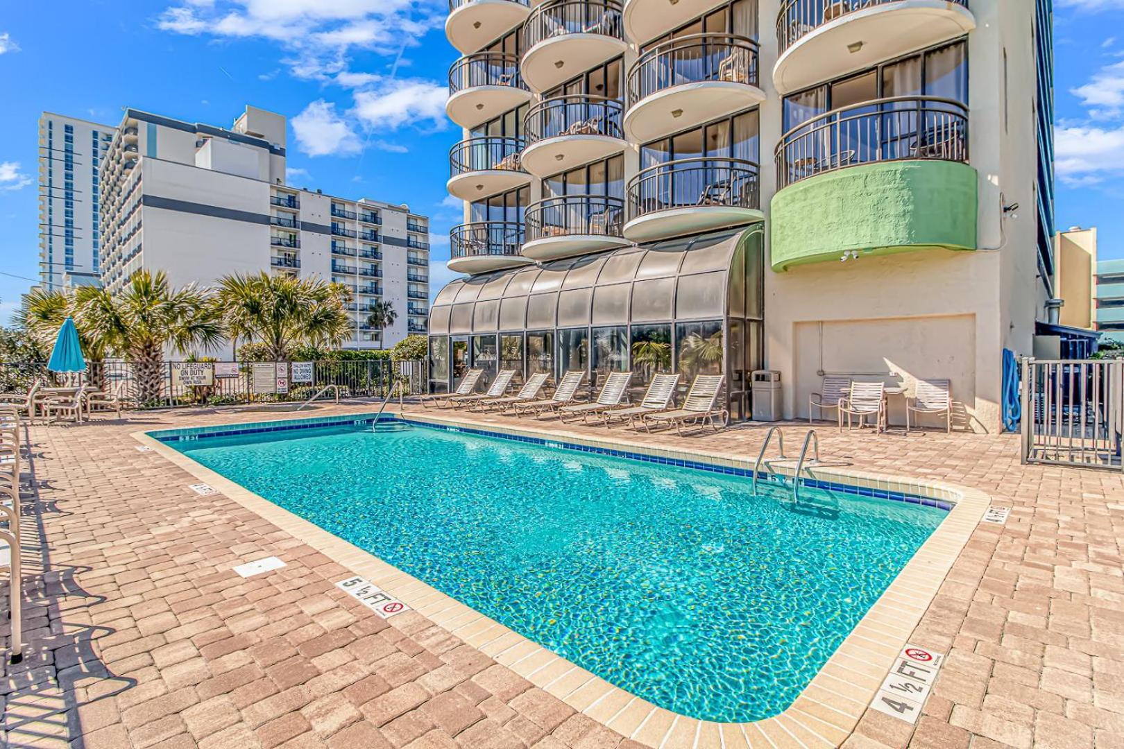 Ocean View Double Suite! Sleeps 4 Meridian Plaza 705