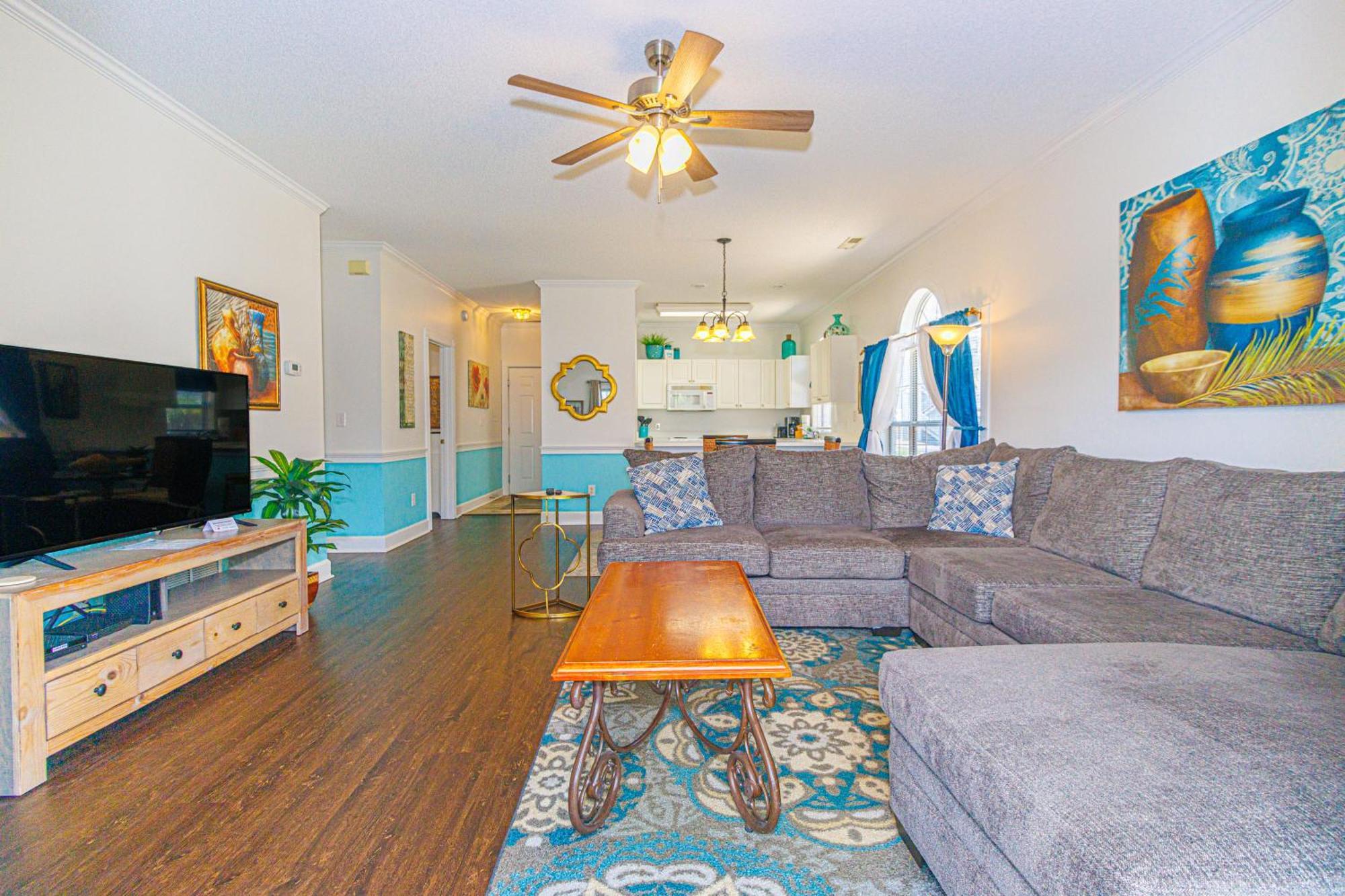 First Floor 2 Bedroom With Golf Course Views-magnolia Place 101 - Sleeps 6 Guests!