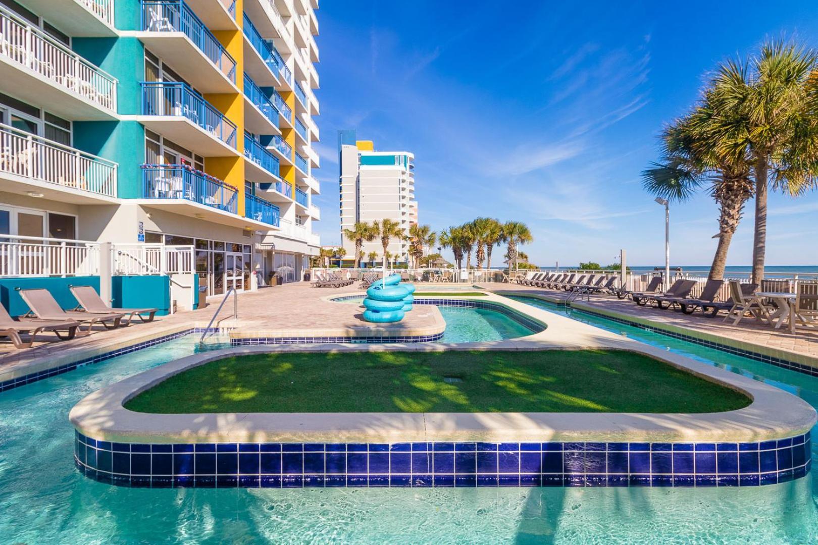 Beautifully Decorated Direct Oceanfront 1 Bedroom 1 Ba Atlantica 1003 * Myrtle Beach