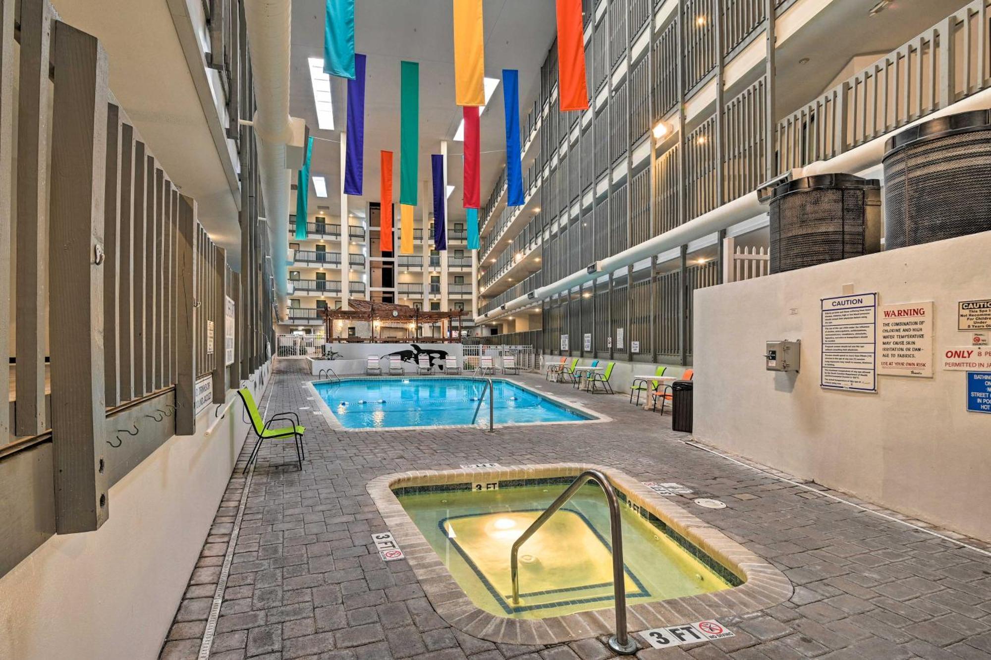 Apartment Oceanfront Myrtle With Amenities! Myrtle Beach