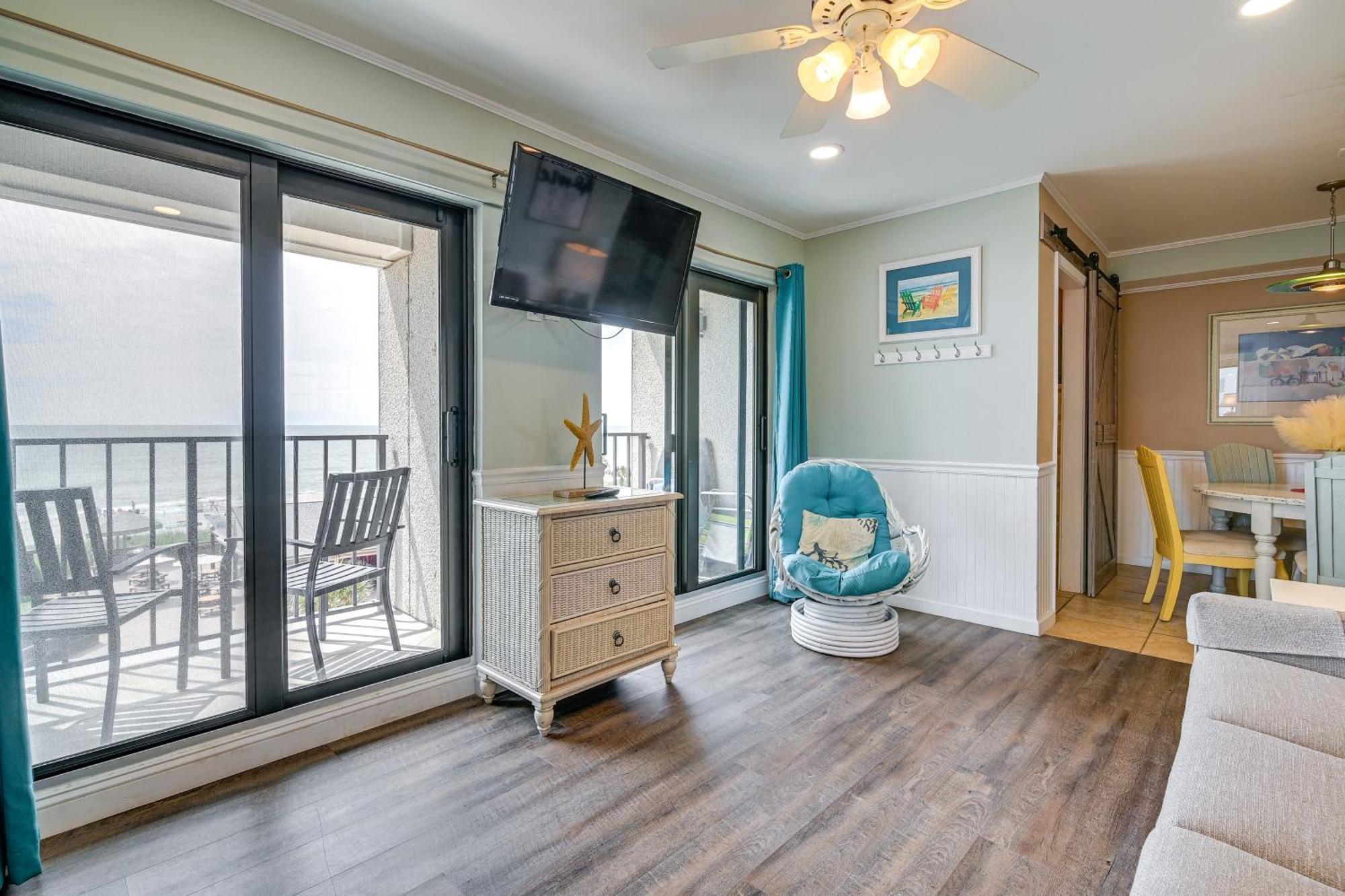 Myrtle Balcony And Ocean View!