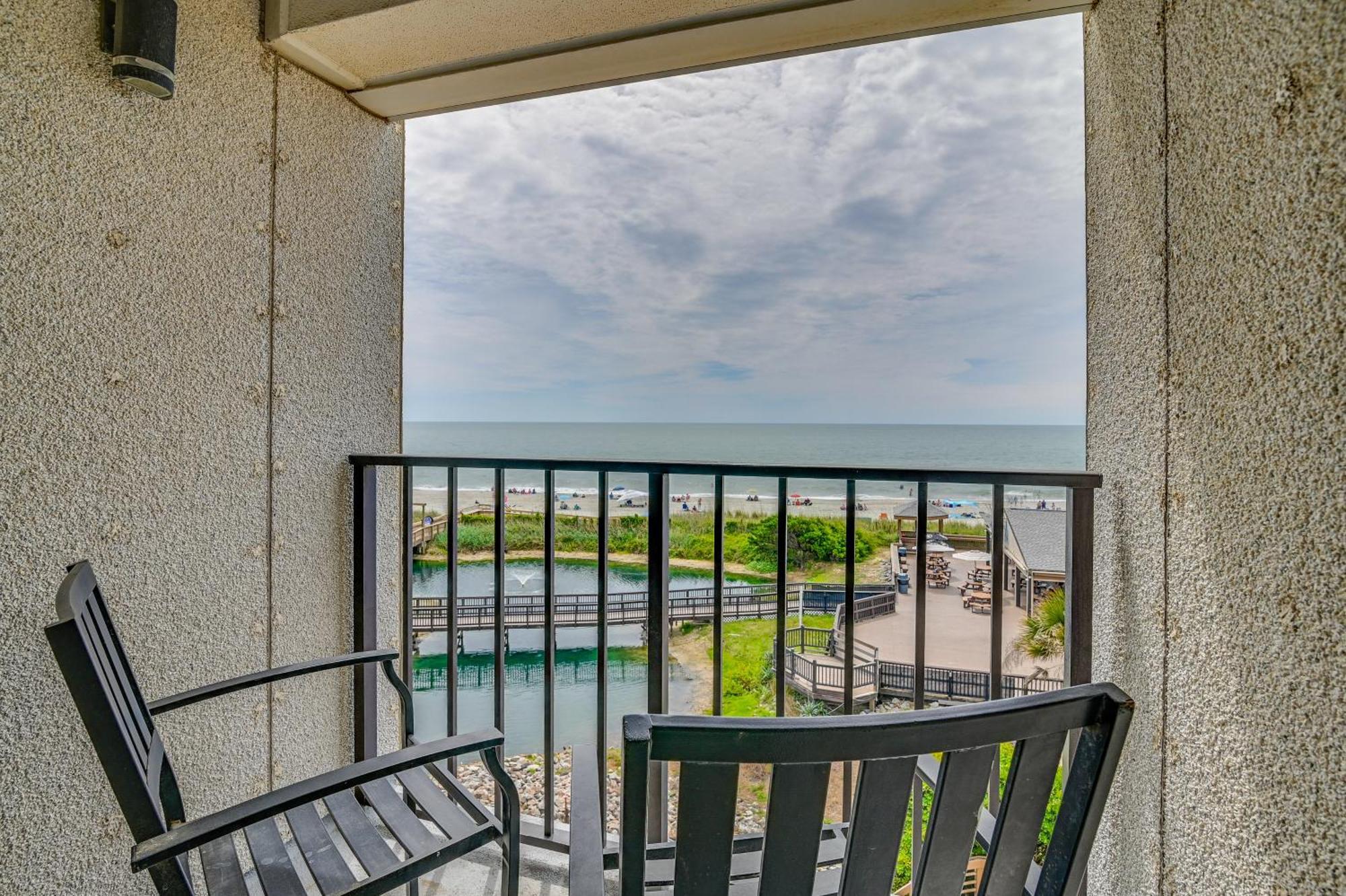 Myrtle Balcony And Ocean View! Apartment