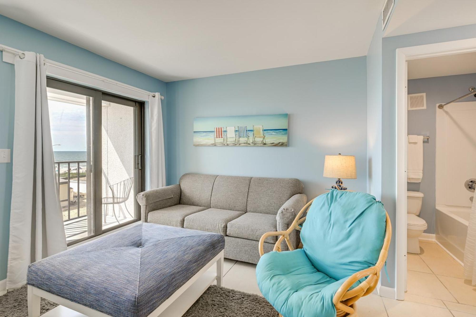 Apartment Oceanfront Myrtle With Balcony! Myrtle Beach