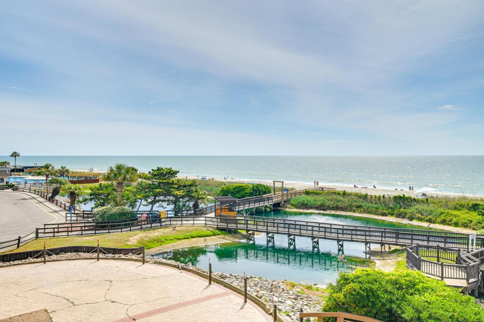 Apartment Oceanfront Myrtle With Balcony! *