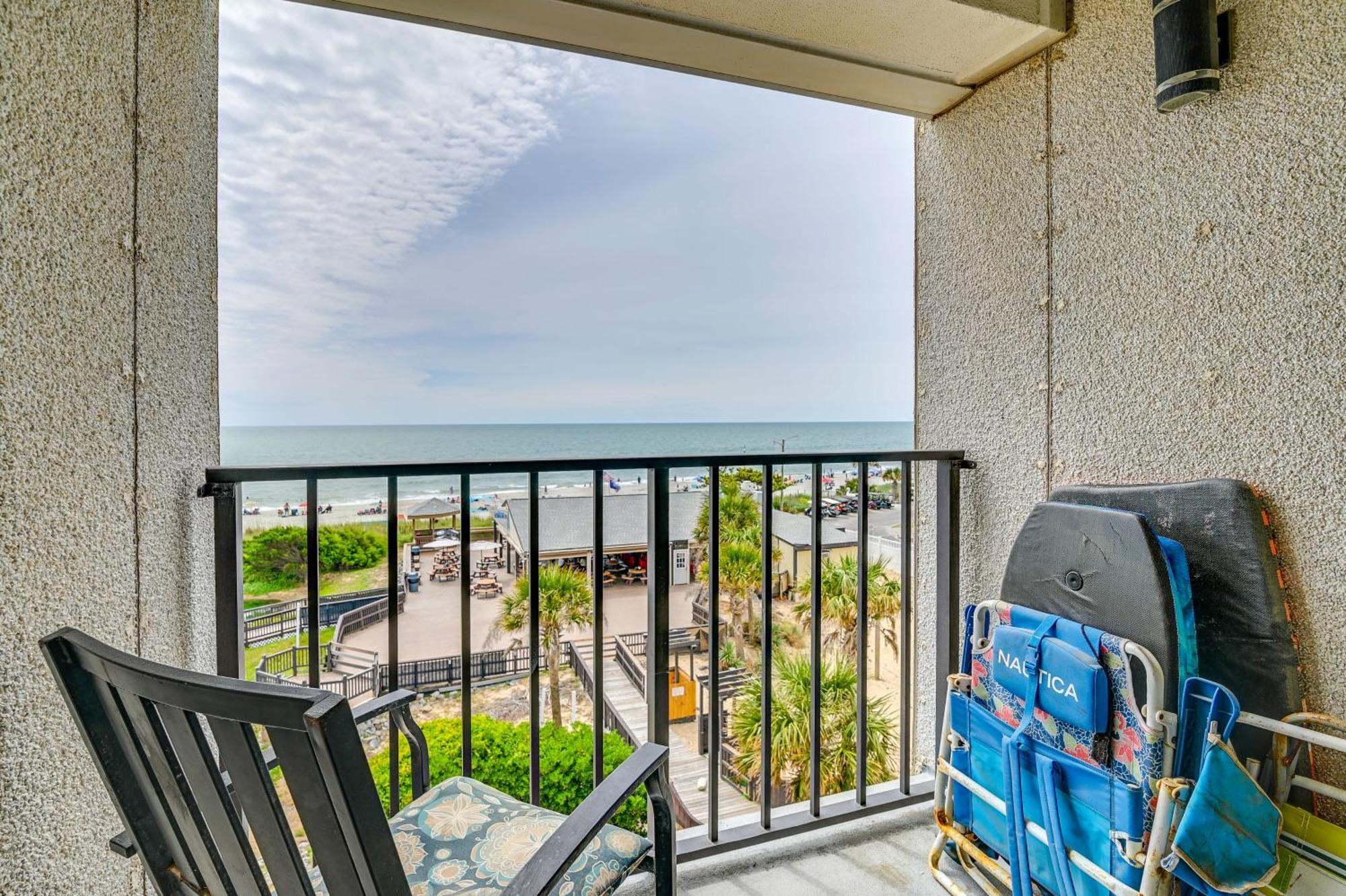 Apartment Myrtle Balcony And Ocean View! *