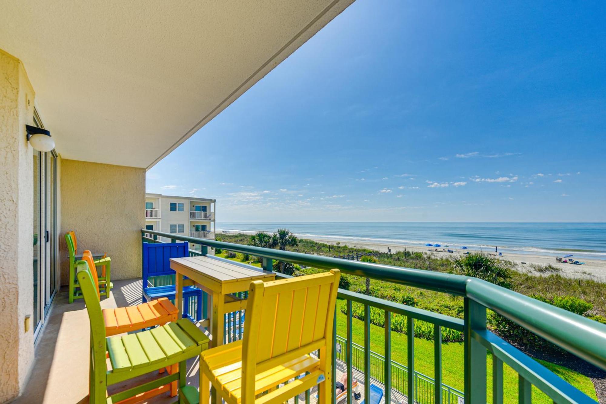 Oceanfront With Stunning Views! Myrtle Beach