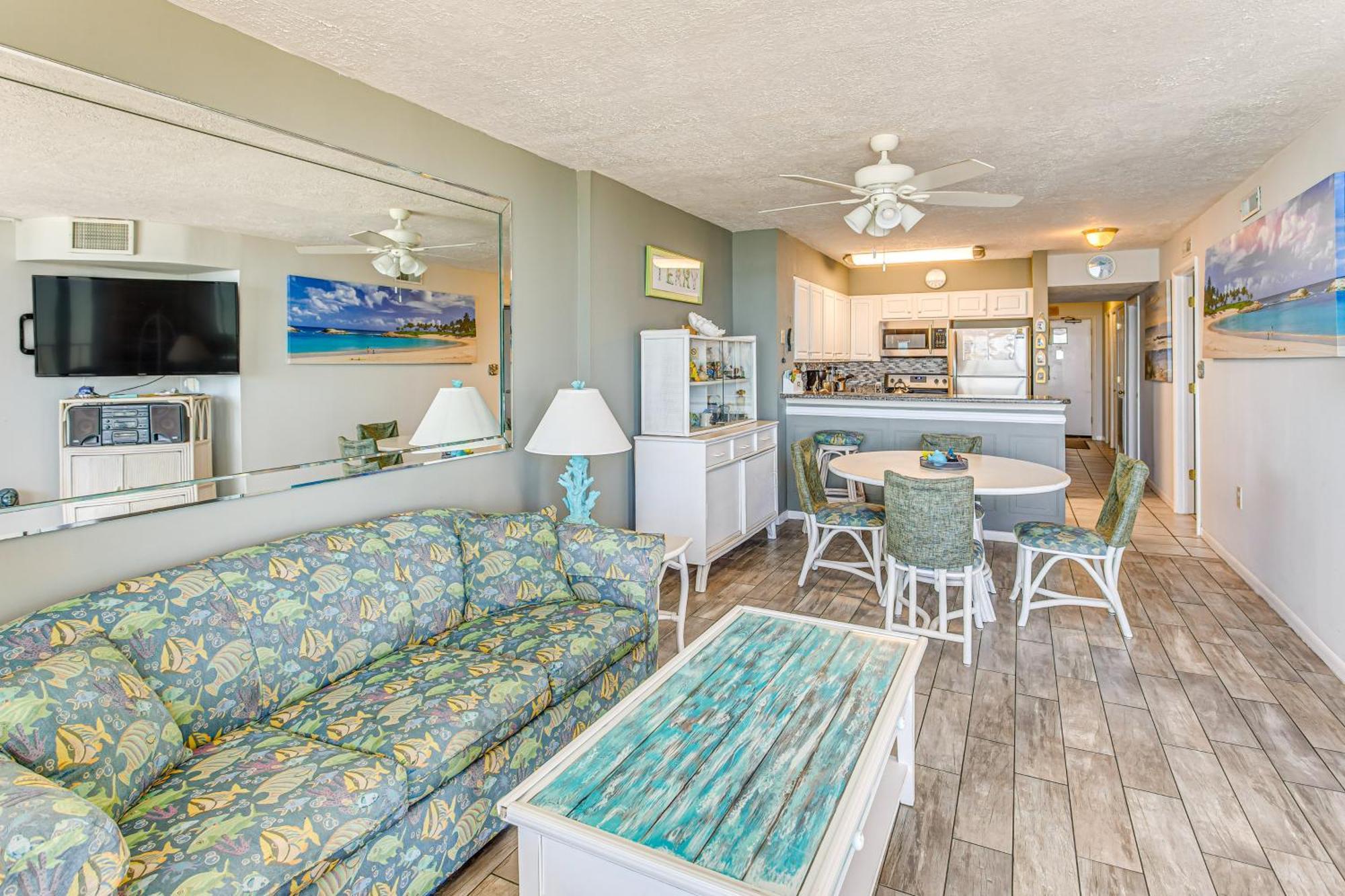Myrtle Oceanfront With Covered Balcony! *