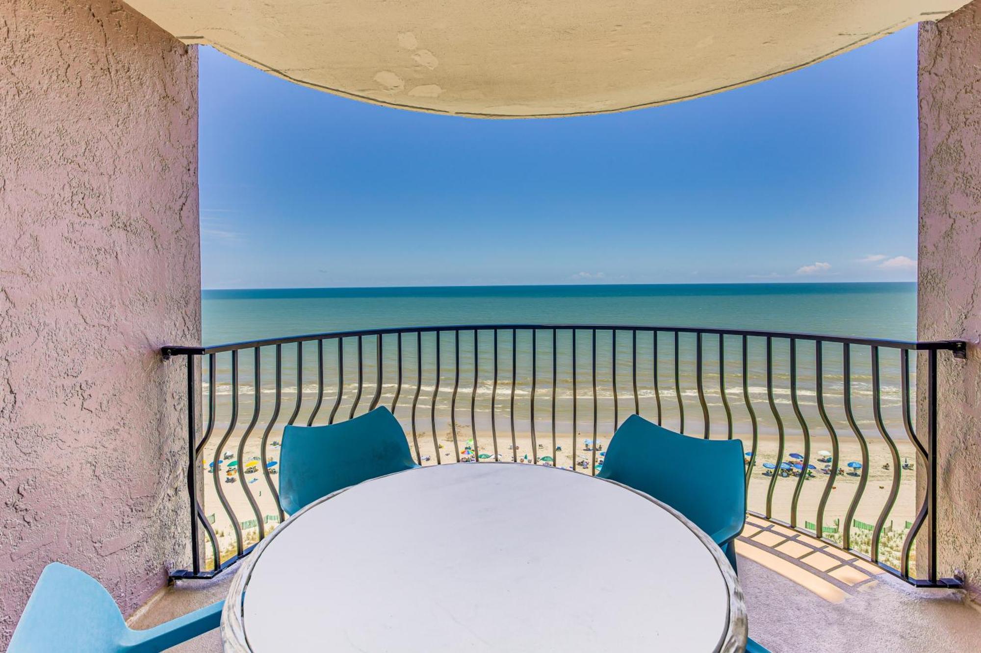 Apartment Myrtle Oceanfront With Covered Balcony!
