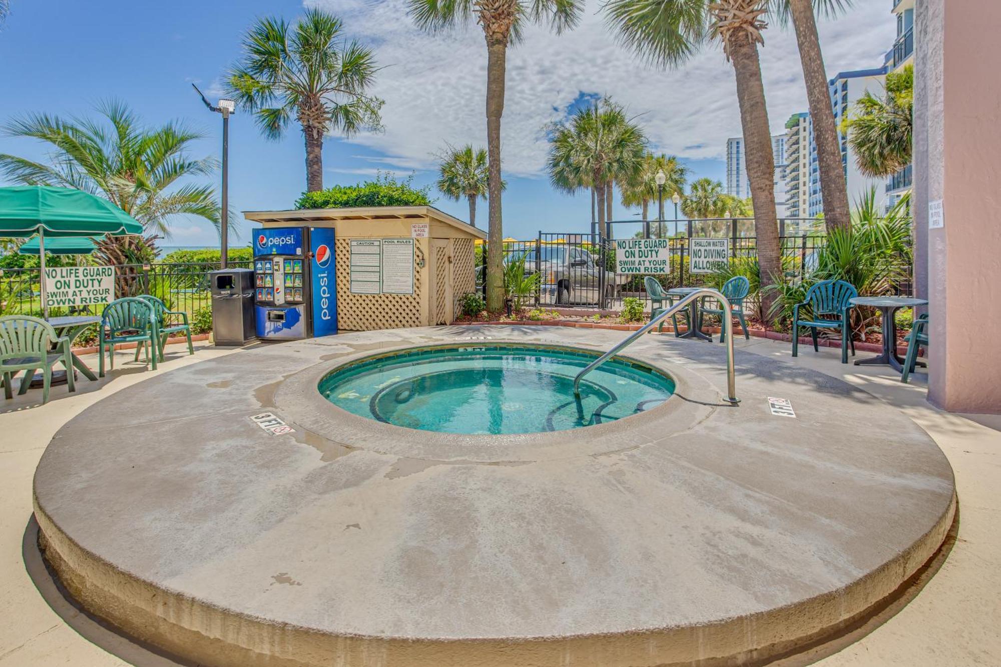 Apartment Myrtle Oceanfront With Covered Balcony!