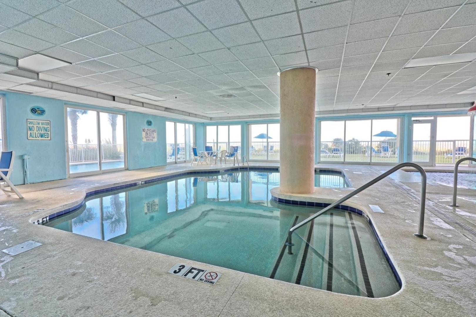 New Holiday Sands 511 Pools, Wifi, 2br Oceanfront Myrtle Beach