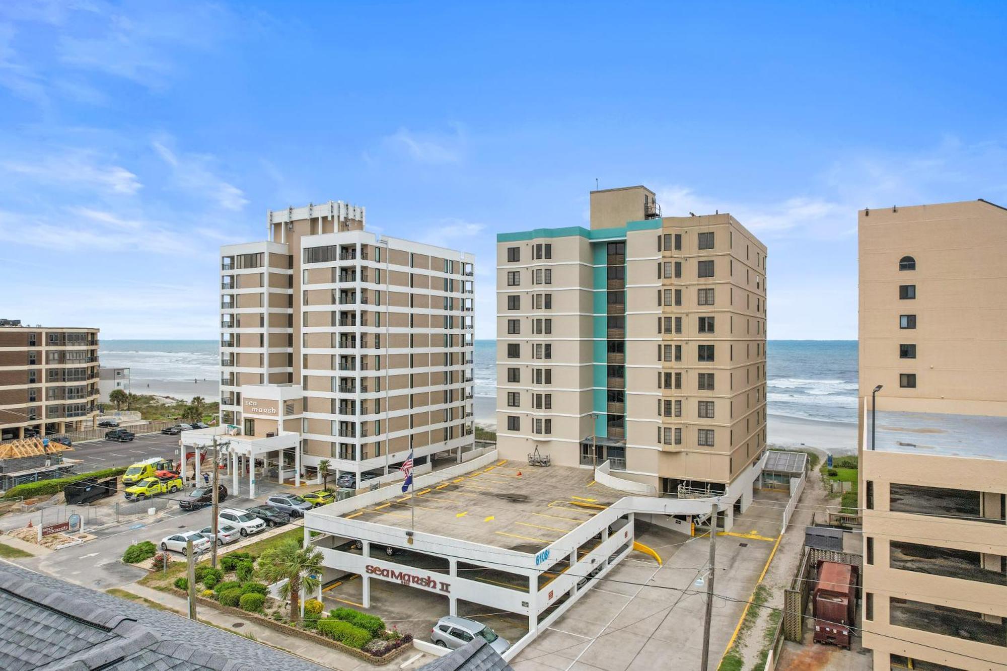 Luxurious Beachfront At Sea Marsh Ii Myrtle Beach